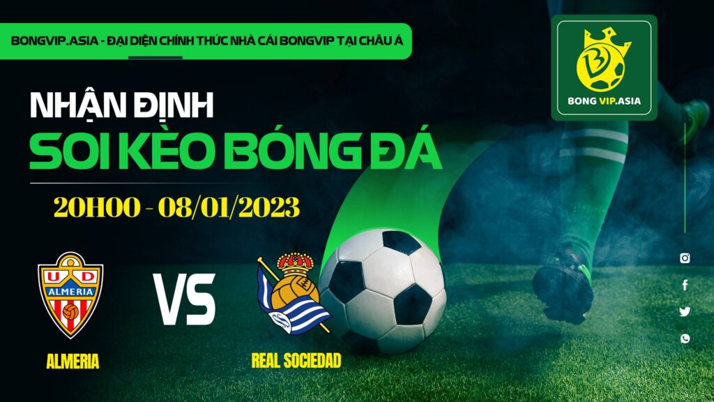 Soi kèo Bongvip Almeria vs Real Sociedad